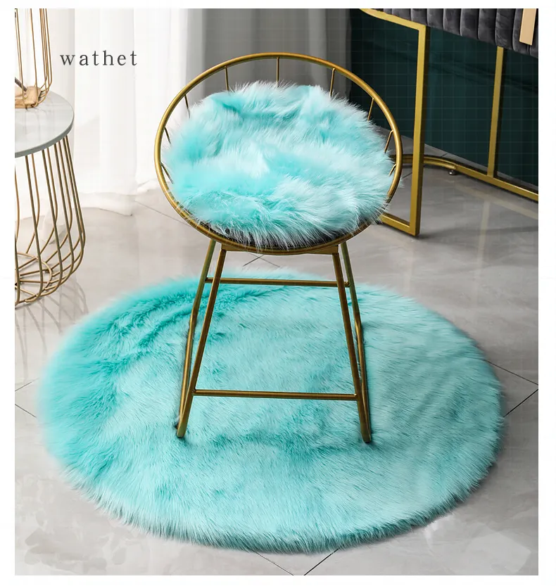 Tapis en fausse fourrure de mouton et sherpa, vente en gros