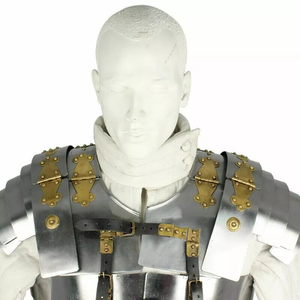 Armure antique authentique de Lorica Segmentata pour les foires de la Renaissance Armure médiévale de chevalier en acier doux inspirée du légionnaire romain - Product Image 1