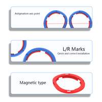 Bingkai Lensa VR Grosir untuk Meta Quest3, Bingkai Kacamata Magnetik VR untuk Lensa Meta Quest3, Suku Cadang Kacamata Headset