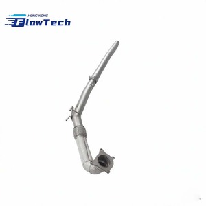 ท่อลงสแตนเลส T304 แบบไหลสูงสำหรับ VW Golf MK6 GTI 2.0T พร้อมแผ่นกันความร้อน – ท่อลงสมรรถนะสูงแบบยึดติดโดยตรง - Product Image 6
