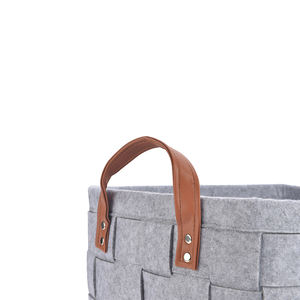 Nouveau panier de rangement en feutre pratique et élégant pour solution de stockage d'articles divers - Product Image 2