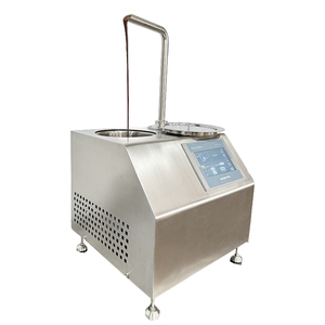 Máquina Comercial Automática para Recubrir con <span class=keywords><strong>Chocolate</strong></span>, con Sistema Integrado de Templado, Fusión y Recubrimiento, Equipo de Acero Inoxidable - Product Image 1