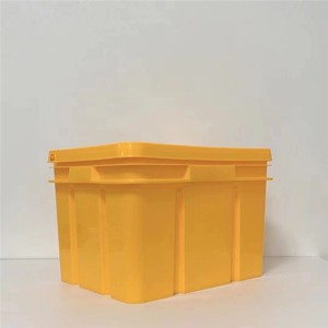 Factory direct wholesale of 15L, 25L, and 30L <b>plastic</b> turnover boxes, storage boxes, and square boxes with <b>lids</b>, made from - Product Image 4