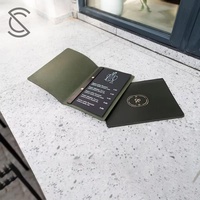 Bloc-notes de commande en similicuir économique pour hôtels et restaurants avec emballage individuel