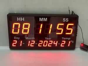 Panneau d'affichage LED industriel moderne en plastique étanche avec grand écran pour salles de contrôle, utilisation facile - Product Image 3