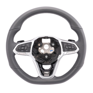 YLC Best-seller mondial, cuir perforé en fibre de carbone pour volant VW Passat Tiguan Polo Lamando <span class=keywords><strong>Golf</strong></span> Sagitar - Product Image 1