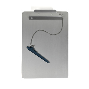Stylo pointe-bille à sonde métallique pour entrepôt alimentaire, en alliage d'aluminium, avec clip pour tablette d'écriture, certifié BRC IFS, visite d'audit d'usine - Product Image 2