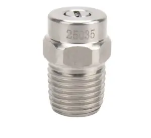 High Pressure Washer Jet Spray Nozzle Tip Professional Power Washer Stainless Steel Thread Nozzle 1/4" 1/8"