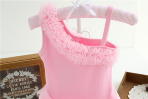 Barboteuse sans manches en coton pour enfants meilleurs achats en ligne vêtements dernière tendance avec bretelles pour bébé fille - Product Image 3