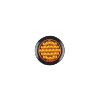 Nouvelle lampe LED ronde personnalisée de 4 pouces pour camion, remorque, feu arrière, 24 LED, feu stop, clignotant, marche arrière, SAE DOT, IP67, étanche, feu arrière