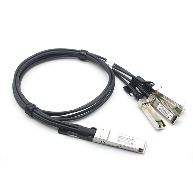 40G DAC Cable Direct Attach Copper Fiber Optic Cable 40G 4*10G SFP+ Compatible for Cisco Breakout Twinax 1/3/5/7M Options Availa