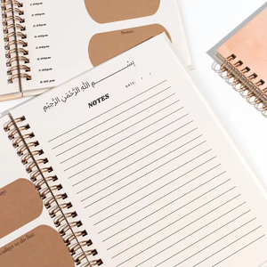 Miễn Phí Mẫu Tùy Chỉnh Cá Tính Cuộc Họp Kinh Doanh Tạp Chí Sang Trọng Máy Tính Xách Tay Du Lịch Sữa In PU Da Kế Hoạch Với Logo - Product Image 4