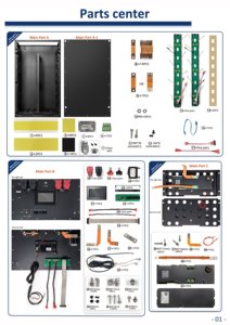 OEM ODM personalizado 15kwh DIY Kit inteligente BMS16S1P fácil de instalar cajas de batería bastidores 51,2 V 280ah 300ah 314ah LiFePO4 cajas de batería bastidores - Product Image 5