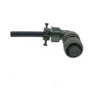 Conector de Aviación Estándar Militar Estadounidense de 6 Pines, Modelo 5015 MS3108A14S-6S MS3102A14S-6P, 10A, Resistente al Agua, de Cobre, 2 Pines, Metálico - Product Image 2