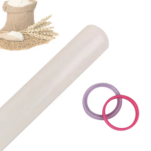 23cm <span class=keywords><strong>PP</strong></span> nhựa cán <span class=keywords><strong>Pin</strong></span> Pastry công cụ không dính điều chỉnh độ dày vòng fondant cán pins - Product Image 2