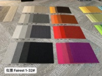 Dalles de moquette commerciales en nylon 24x24 pouces, robustes, avec support modulaire en PVC, ignifuges, pour bureaux, vente en gros, multicolores