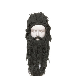 Halloween sauvage <span class=keywords><strong>homme</strong></span> Cosplay <span class=keywords><strong>Pirate</strong></span> Viking barbe Performance Costume <span class=keywords><strong>homme</strong></span> Halloween grossier laine <span class=keywords><strong>perruque</strong></span> chapeau - Product Image 1