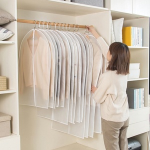 Hot Sale <strong>Garment</strong> <strong>Bag</strong> Clothes Dust Cover <strong>Dress</strong> <strong>Wedding</strong> Organizer Hanging Waterproof <strong>Garment</strong> <strong>Bag</strong> Storage Clear Suit <strong>Bag</strong> - Product Image 3