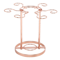 Porte-verre antique de haute qualité, design personnalisé et populaire, porte-verre suspendu et casier à vin pour restaurant