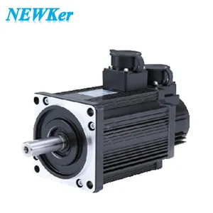 Newker servo motor, 220v 1kw 4nm ac servo motor para gravura, costura, máquina de torno cnc