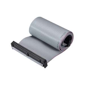 Câble plat Uxcell 50 broches, pas de 2,54 mm, 50 cm, gris, connecteur FFC FPC - Product Image 1