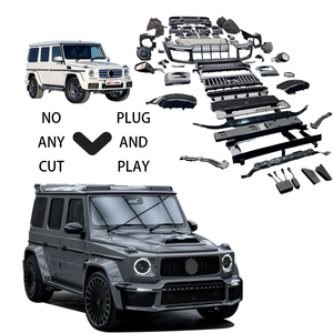 Kit carrosserie en PP ABS de nouvelle conception pour Benz Classe G G500 G55 AMG <span class=keywords><strong>G350</strong></span> G550, mise à niveau vers l'assemblage de pare-chocs de voiture B-Brabus W465 2025 - Product Image 1