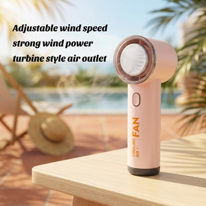 Ventilador de Mano Portátil Recargable MustHave Blanco Mini - Product Image 1