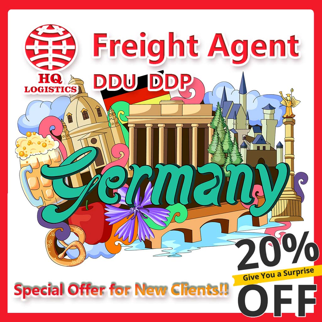 Агент по доставке DDP, услуги экспедитора из Китая в Германию, доставка от двери до двери