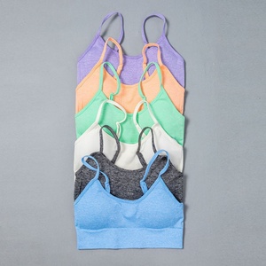 Conjunto de Yoga de 4 Piezas Personalizado 2023 con Logotipo, Conjunto Deportivo de Yoga con Shorts, Traje de Yoga para Mujer, Conjunto de Fitness - Product Image 5