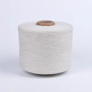 GRS Certificated Bleached Cotton Blended Yarn 12S/1 OE Blended Recycled Cotton Yarn For Socks From Vietnam