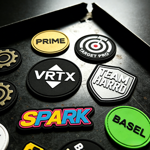 Patch Decorative in PVC Ecologico con Logo 3D Personalizzato, Accessorio per Abbigliamento Tattico - Product Image 1