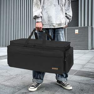 Bolsa para Cables con 6 Divisores Desmontables, Gran Capacidad, para Cables, Equipo de DJ, Muestra Gratis - Product Image 4