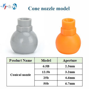 Clip de pretratamiento de boquilla de plástico esférica/en forma de abanico ajustable Universal Industrial para boquilla de cabezal de rociador de cono - Product Image 4