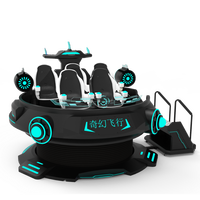 Simulador de Silla VR UFO, Montaña Rusa VR Super 360, Equipo de Juego Giratorio para Parque de Atracciones VR