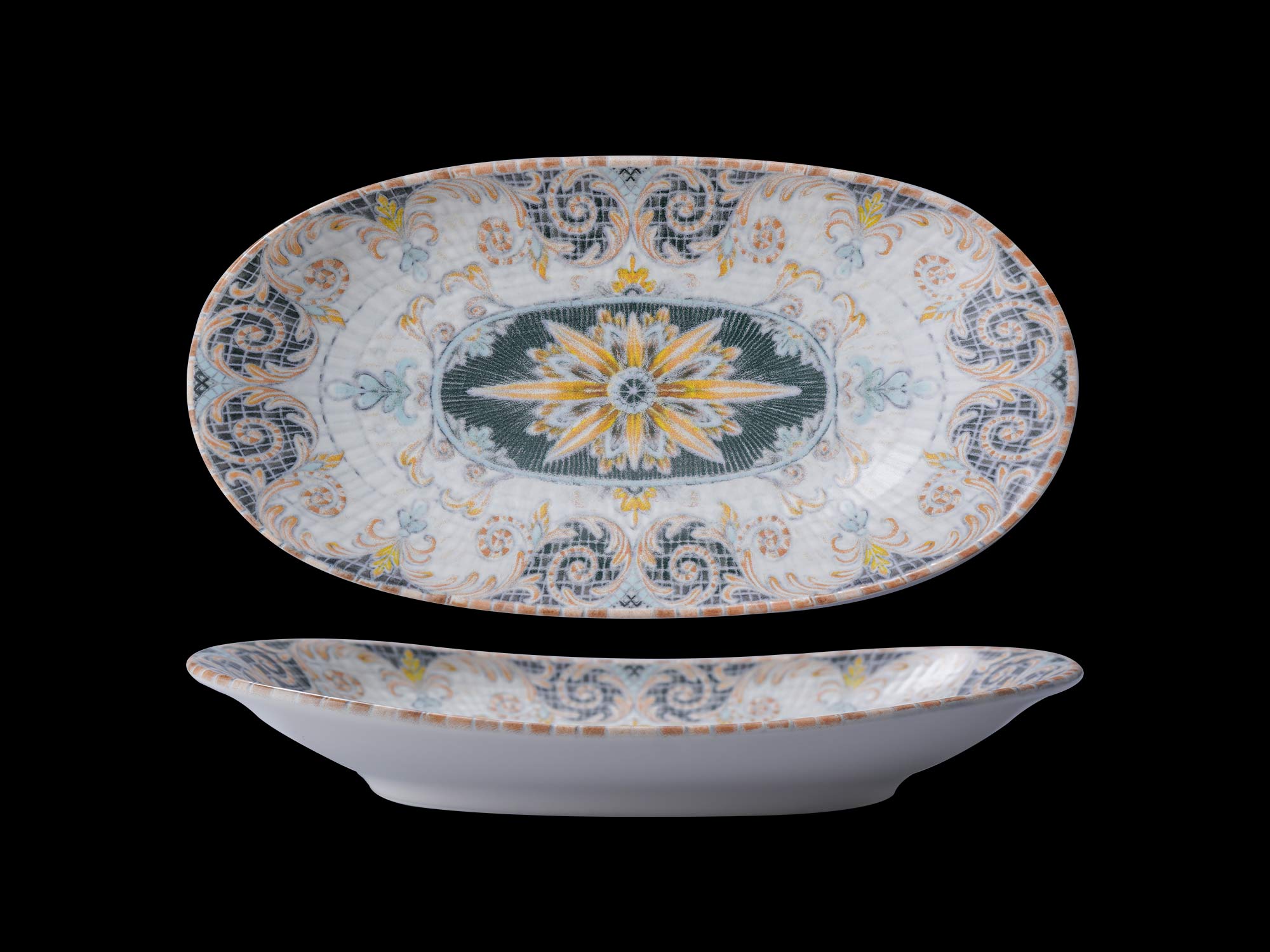 Plaque ovale 9,25"