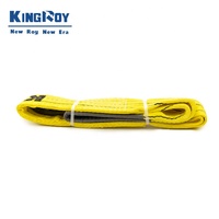 KingRoy GS CE sertifikalı ağır kargo kaldırma kayışı ve endüstriyel polyester kaldırma dokuma kemer kargo için