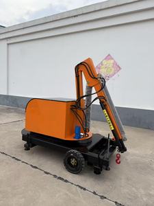 <span class=keywords><strong>Grúa</strong></span> Hidráulica con Cabrestante Eléctrico JYH 1T 2T, Equipo de Elevación Giratorio de 360 Grados para Camiones y Almacenes - Product Image 4
