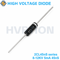 Diode haute tension 2CL01, diode à récupération ultra-rapide 8KV 5mA 40ns, diode HV HVRTION, diode redresseuse haute tension, redresseur HV