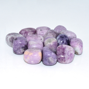 Pietre preziose all'ingrosso 20-30mm di <span class=keywords><strong>Lepidolite</strong></span> naturale burattate per la decorazione - Product Image 5