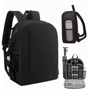 Sac à dos pour appareil photo, échantillon gratuit, sac à dos professionnel pour appareil photo, étui étanche pour appareil photo, compatible avec Sony, Canon, Nikon - Product Image 1
