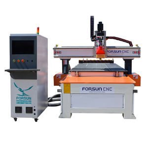FORSUN Vente chaude Routeur CNC pour le bois avec changeur d'outils linéaire pour la découpe du contreplaqué et la fabrication de meubles - Product Image 3