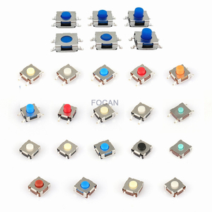 2 / 3 / 4 Pin SMT SMD DIP Mini <strong>Tact</strong> <strong>Switch</strong> 4.5*4.5mm 6x6mm Black <strong>Button</strong> 4p <strong>Push</strong> <strong>Button</strong> Tactile <strong>Switches</strong> <strong>Tact</strong> Micro <strong>Switch</strong> - Product Image 4