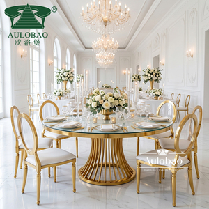 Silla de Comedor de Acero Inoxidable con Respaldo de Acrílico Transparente para Bodas - Product Image 4