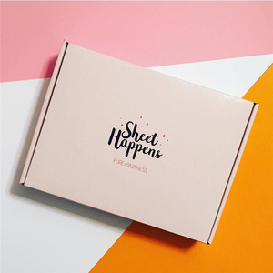 Custom Large Size Plain Letter Shipping Mailing Box Postage Small Thin Hair Products Packaging Mailing Box