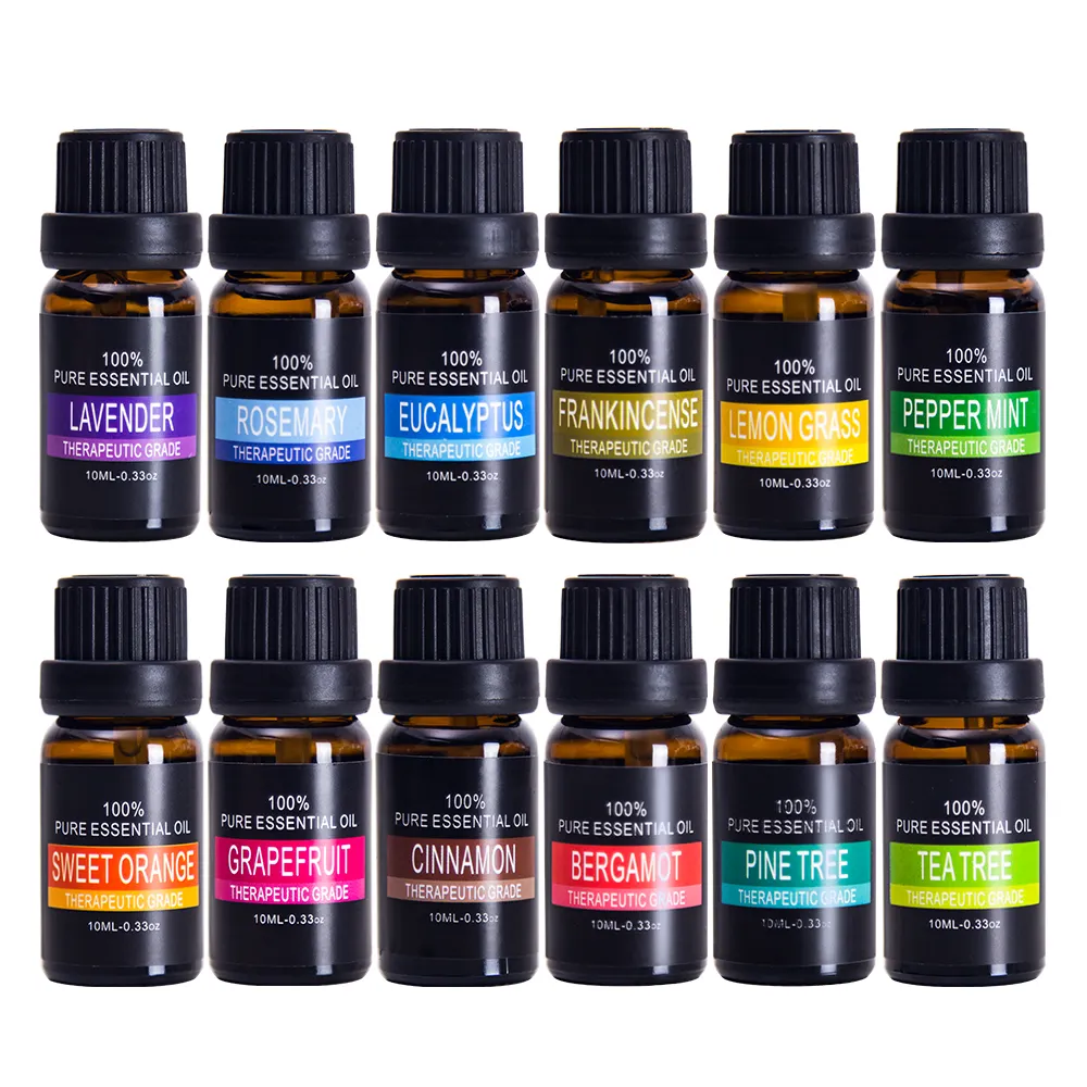 Parfum Kapal Cepat Set Minyak Esensial Aromaterapi Aroma Murni Minyak Wangi Set Diffuser Minyak Esensial