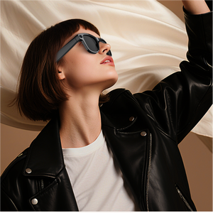 Nouvelles lunettes intelligentes Yingmi avec IA, caméra 8MP, 1080P, étanches IP67, WiFi, traduction IA, anti-tremblement, contrôle par application pour vidéo et photo - Product Image 3
