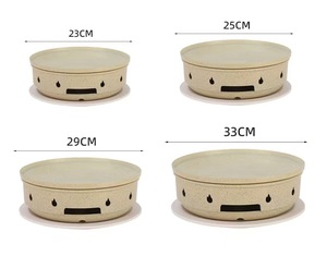 Réchaud de table en pierre Maifan pour hôtel et <span class=keywords><strong>restaurant</strong></span>, chauffe-plats à bougie alcoolisée, design moderne et épuré - Product Image 4
