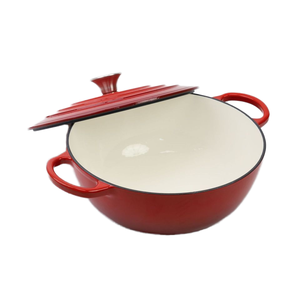 Sıcak satış 26cm dökme demir emaye çorba tenceresi güveç tenceresi anne Pot yapışmaz seramik tencere ev restoran otel için güveç - Product Image 2