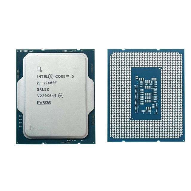 New Tray or Box Intel Core I5 12th CPU Core I5 12100F 12400F 12700F CPU Desktop Laptop Processor 65W 6 Core CPU Processor