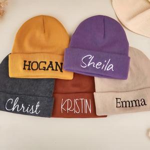 Gorro de Invierno de <span class=keywords><strong>Lana</strong></span> <span class=keywords><strong>Merino</strong></span> Suave y Pesada con Logotipo Bordado Personalizado de Alta Calidad, Gorro de Punto Tipo Manta para Unisex - Product Image 5